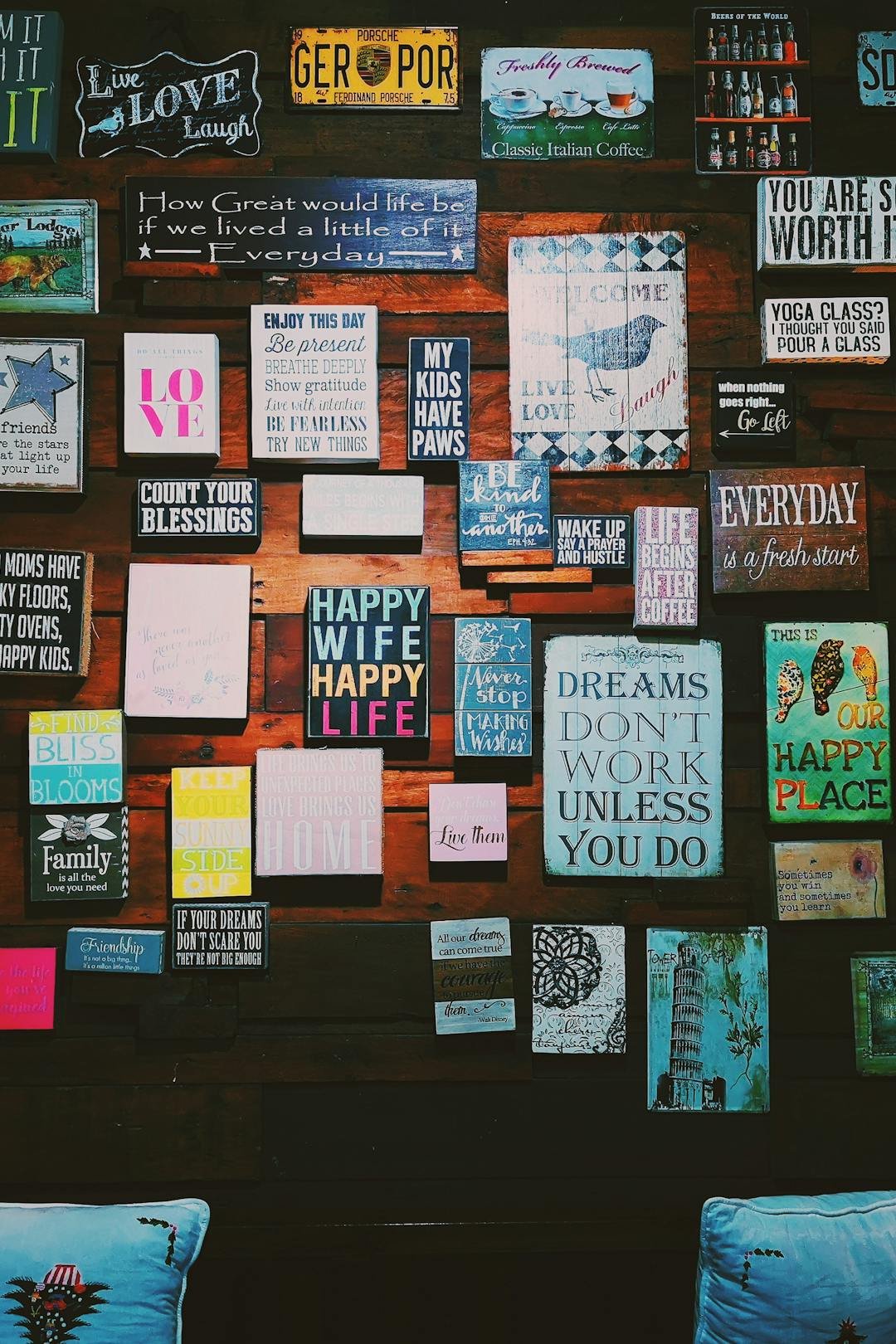 vision board - Stylish Home Office Design Ideas