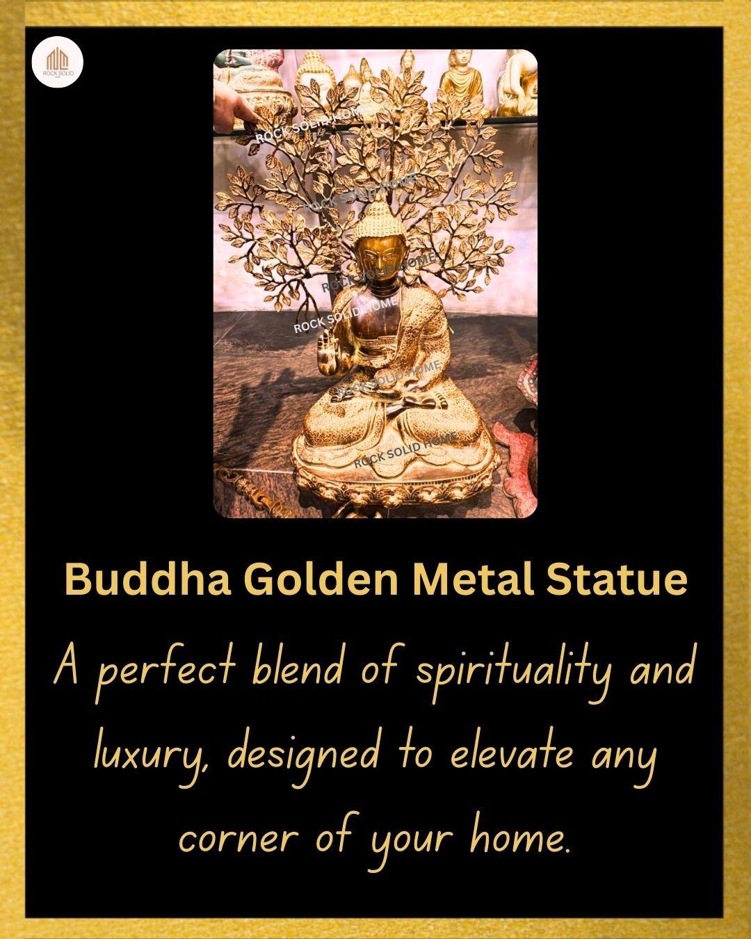 RSE012BUDDHA- CAROUSEL ROCK SOLID HOME DECOR-2